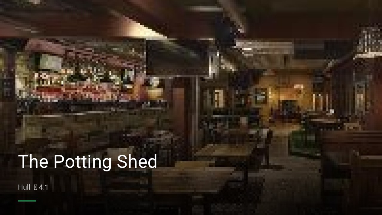The Potting Shed - Sports Bars in Hull