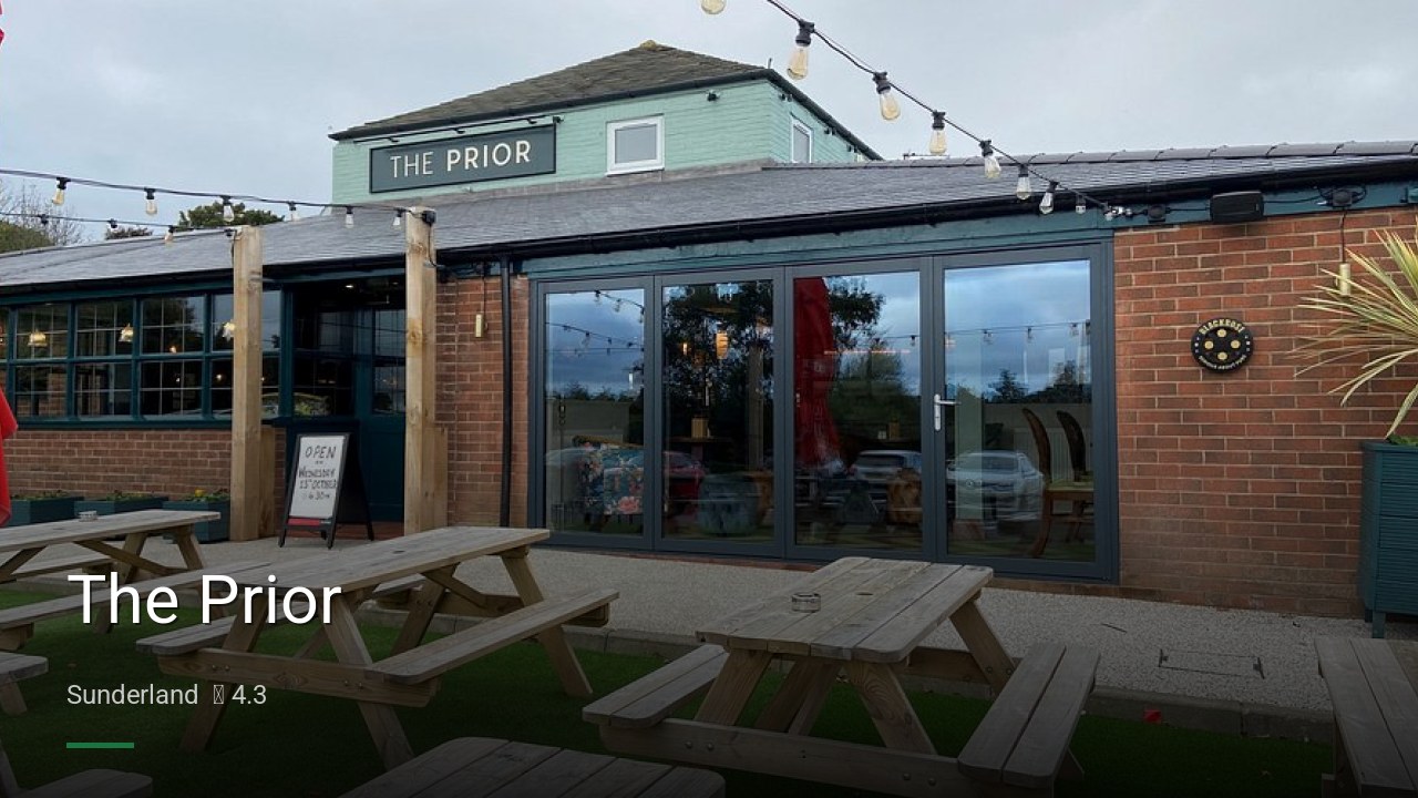The Prior - Sports Bars in Sunderland