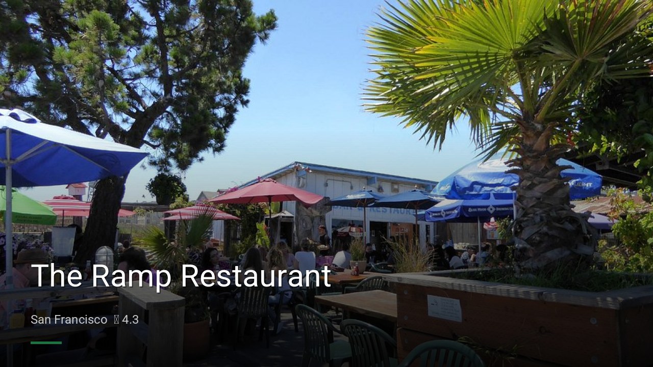 The Ramp Restaurant - Sports Bars in San Francisco