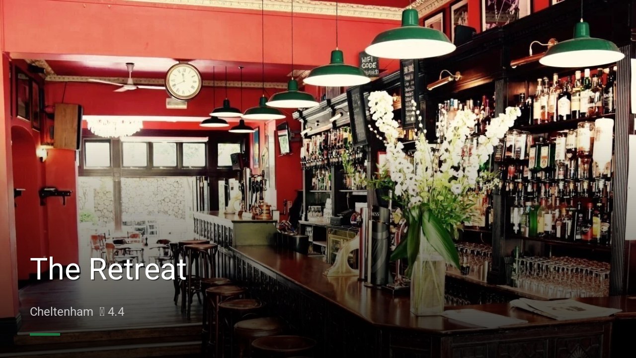 The Retreat - Sports Bars in Cheltenham