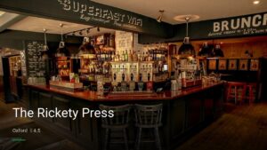 The Rickety Press — Pubs in Oxford
