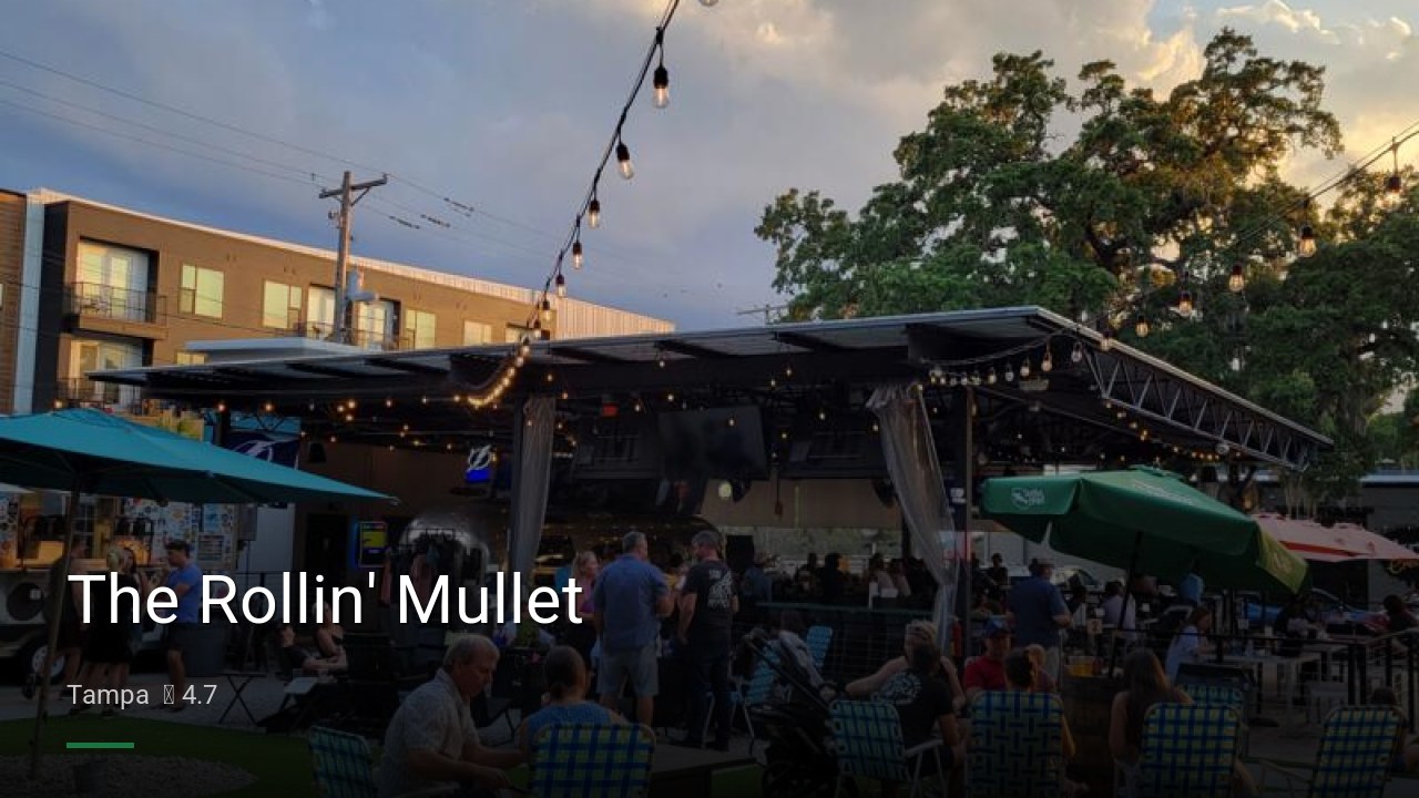 The Rollin' Mullet - Sports Bars in Tampa