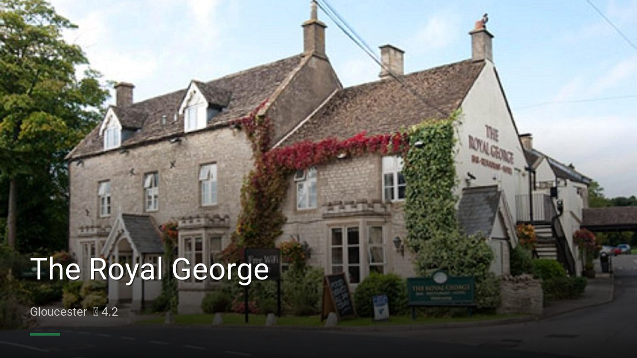 The Royal George - Sports Bars in Gloucester