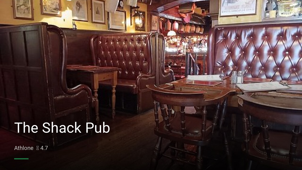The Shack Pub - Sports Bars in Athlone