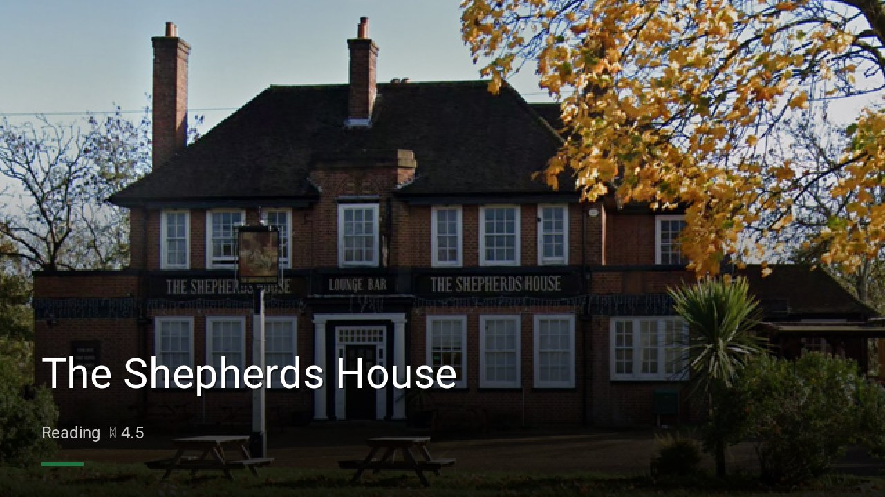 The Shepherds House - Sports Bars in Reading