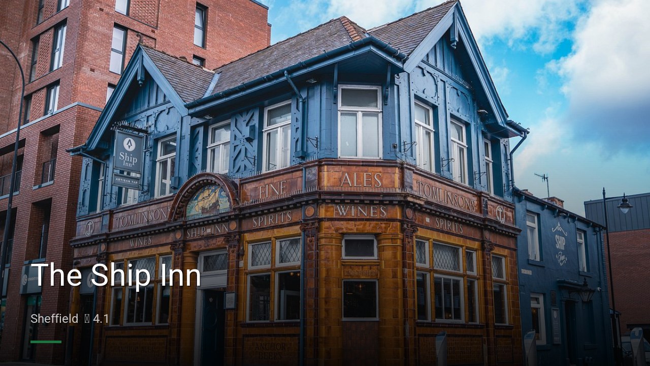The Ship Inn - Sports Bars in Sheffield