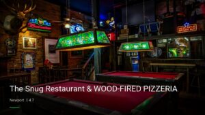 The Snug Restaurant & WOOD-FIRED PIZZERIA — Pubs in Newport