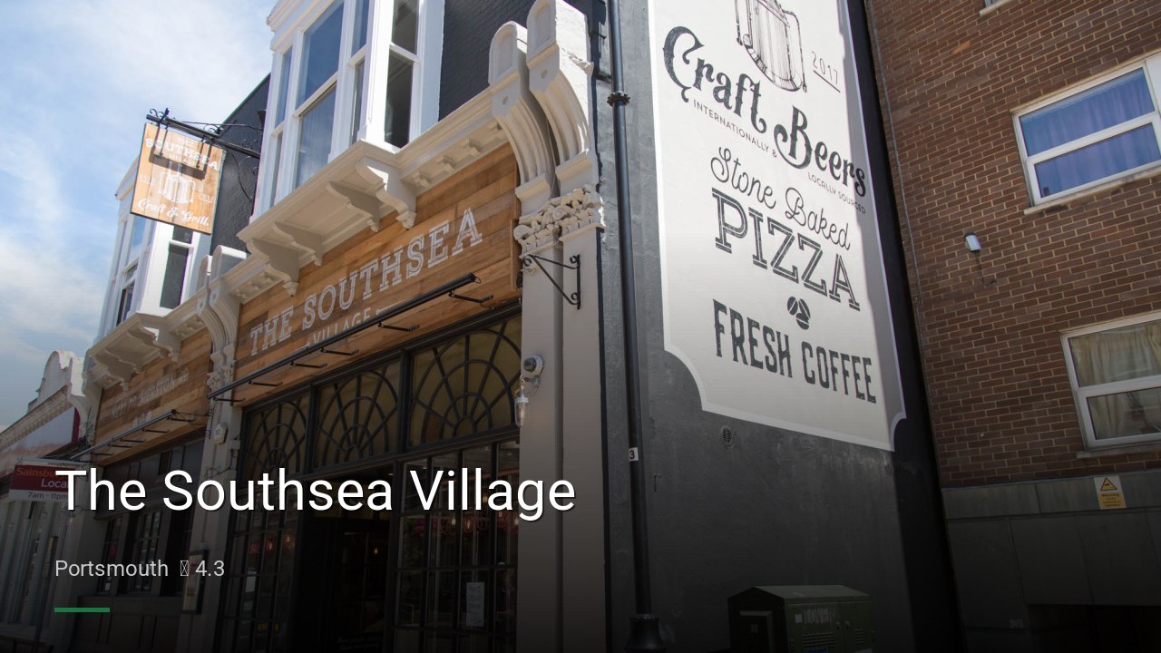 The Southsea Village - Sports Bars in Portsmouth