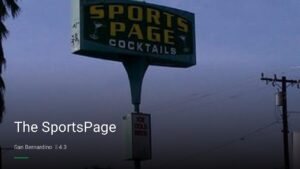 The SportsPage — Sports bars in San Bernardino