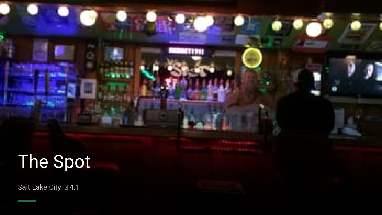 The Spot - Sports Bars in Salt Lake City