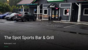 The Spot Sports Bar & Grill — Sports bars in Richmond