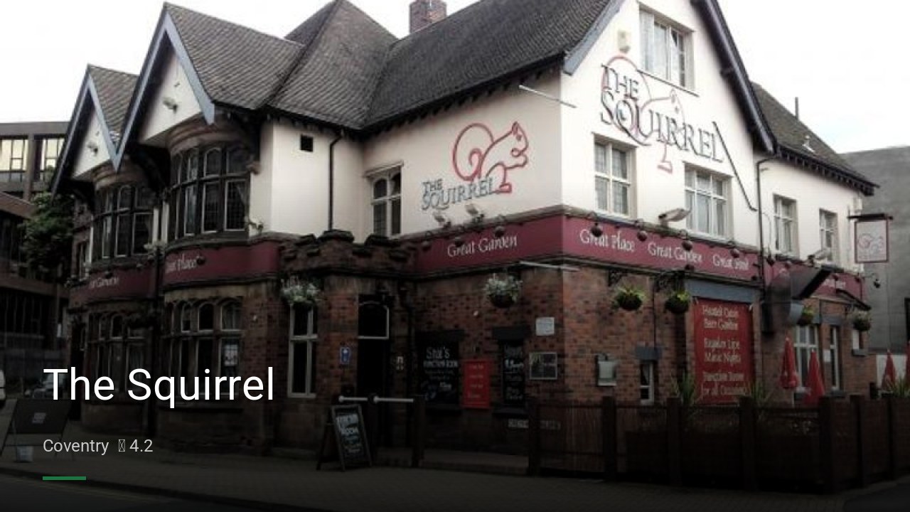 The Squirrel - Sports Bars in Coventry