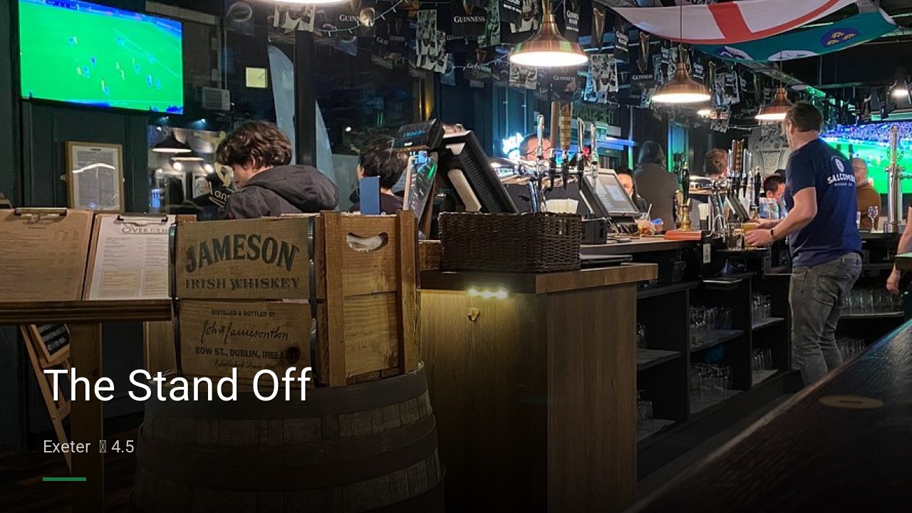 The Stand Off - Sports Bars in Exeter
