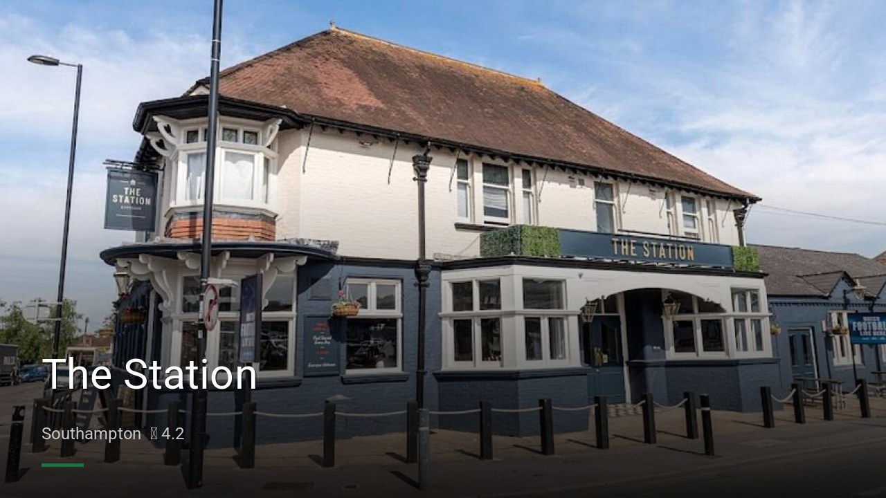 The Station - Sports Bars in Southampton