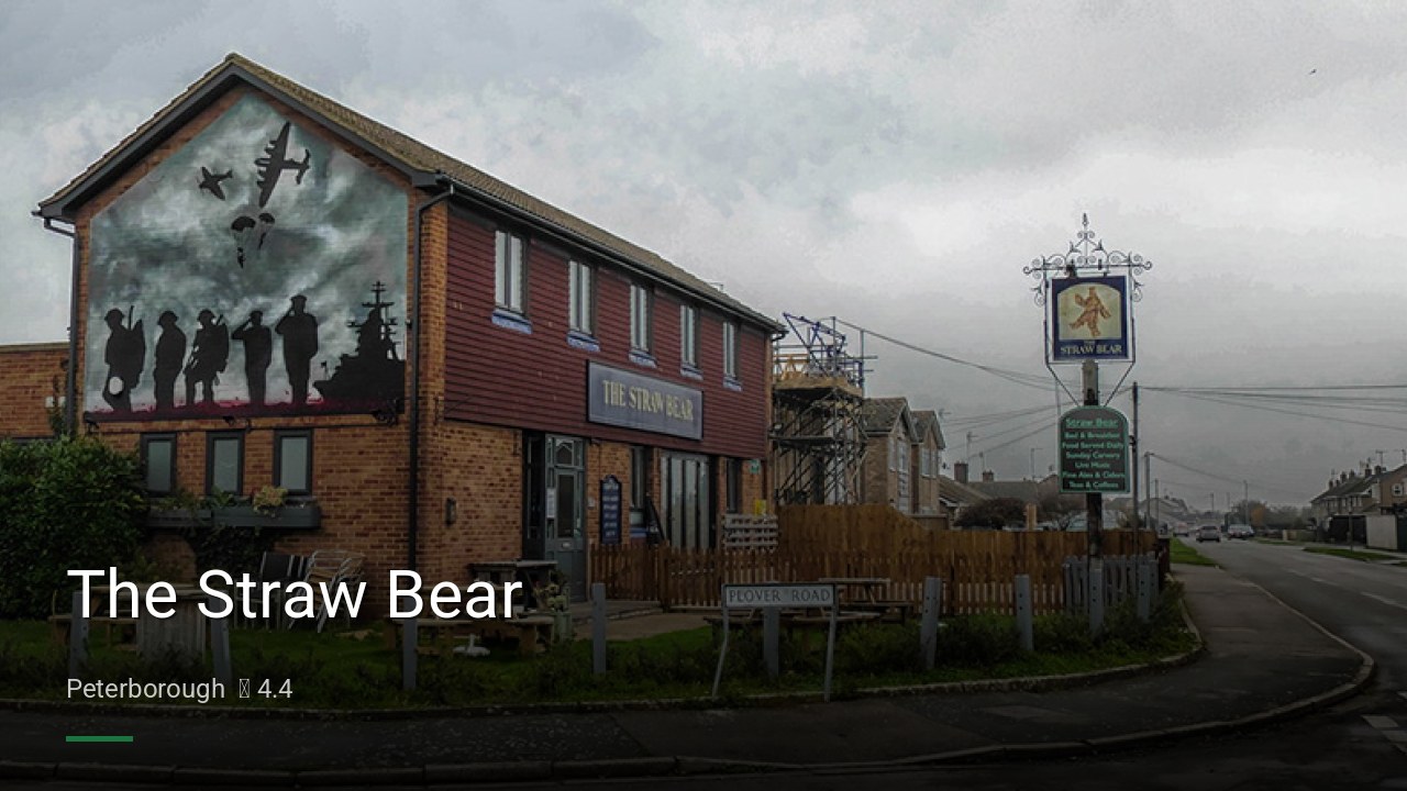 The Straw Bear - Sports Bars in Peterborough