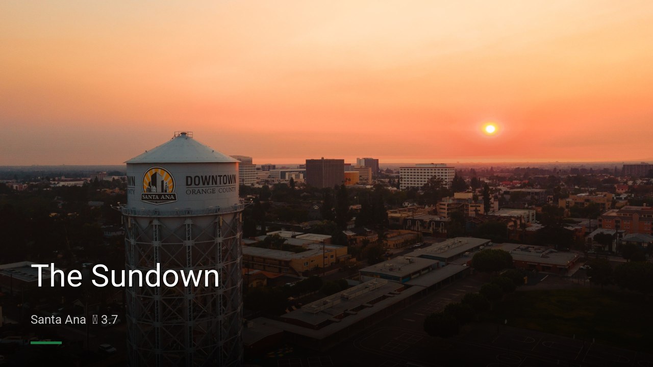 The Sundown - Sports Bars in Santa Ana