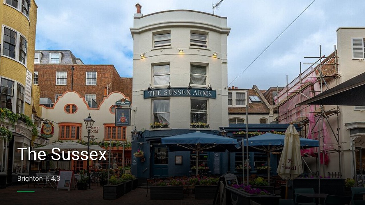 The Sussex - Sports Bars in Brighton