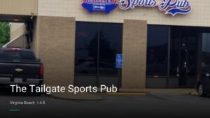The Tailgate Sports Pub — Sports bars in Virginia Beach