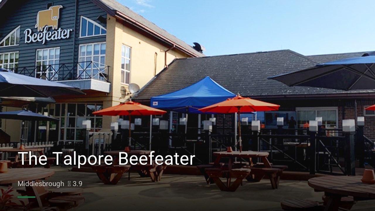 The Talpore Beefeater - Sports Bars in Middlesbrough