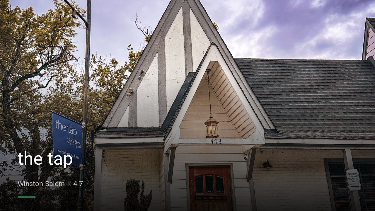 the tap - Sports Bars in Winston-Salem