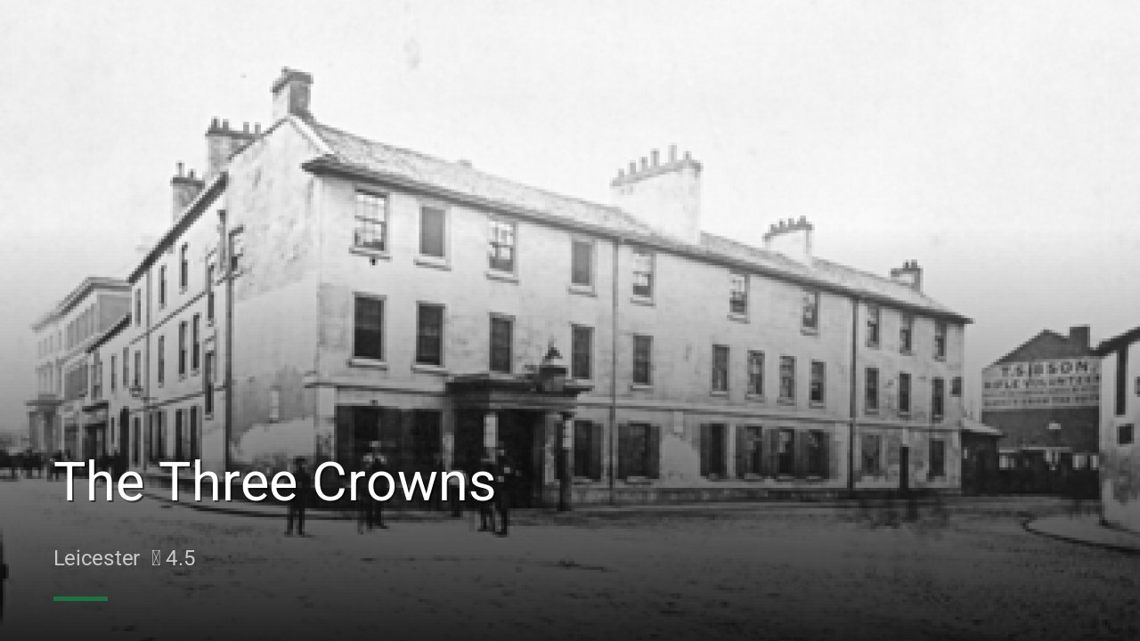 The Three Crowns - Sports Bars in Leicester