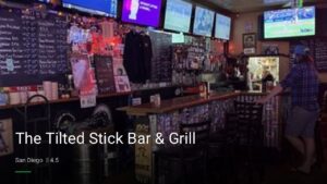 The Tilted Stick Bar & Grill — Sports bars in San Diego