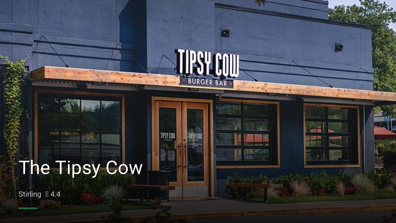 The Tipsy Cow - Sports Bars in Stirling