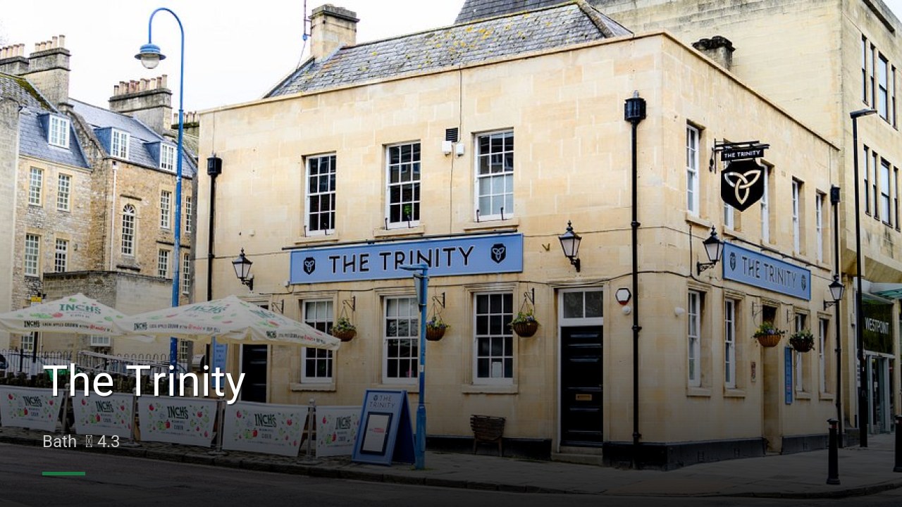 The Trinity - Sports Bars in Bath
