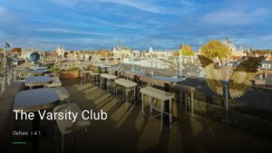 The Varsity Club — Pubs in Oxford
