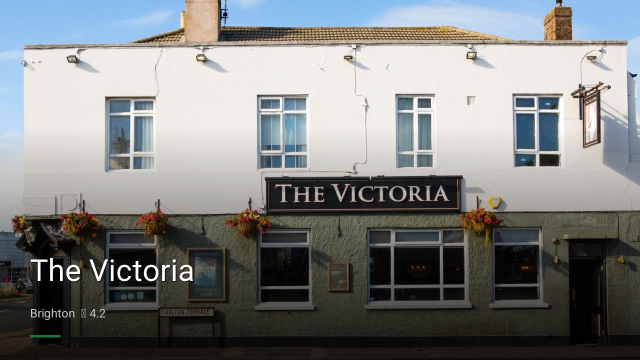 The Victoria - Sports Bars in Brighton