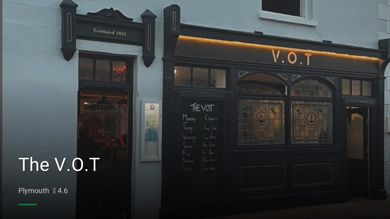 The V.O.T - Sports Bars in Plymouth