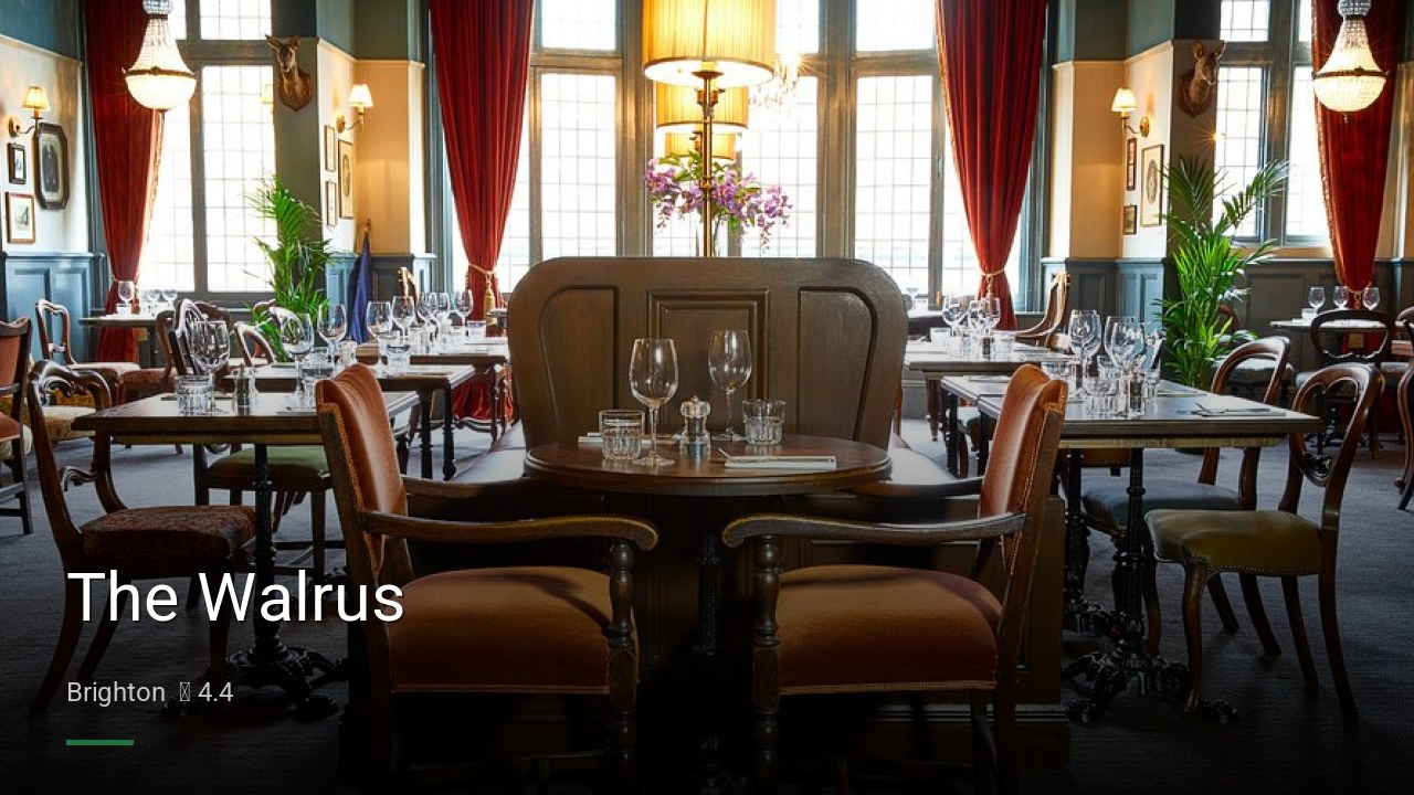 The Walrus - Sports Bars in Brighton