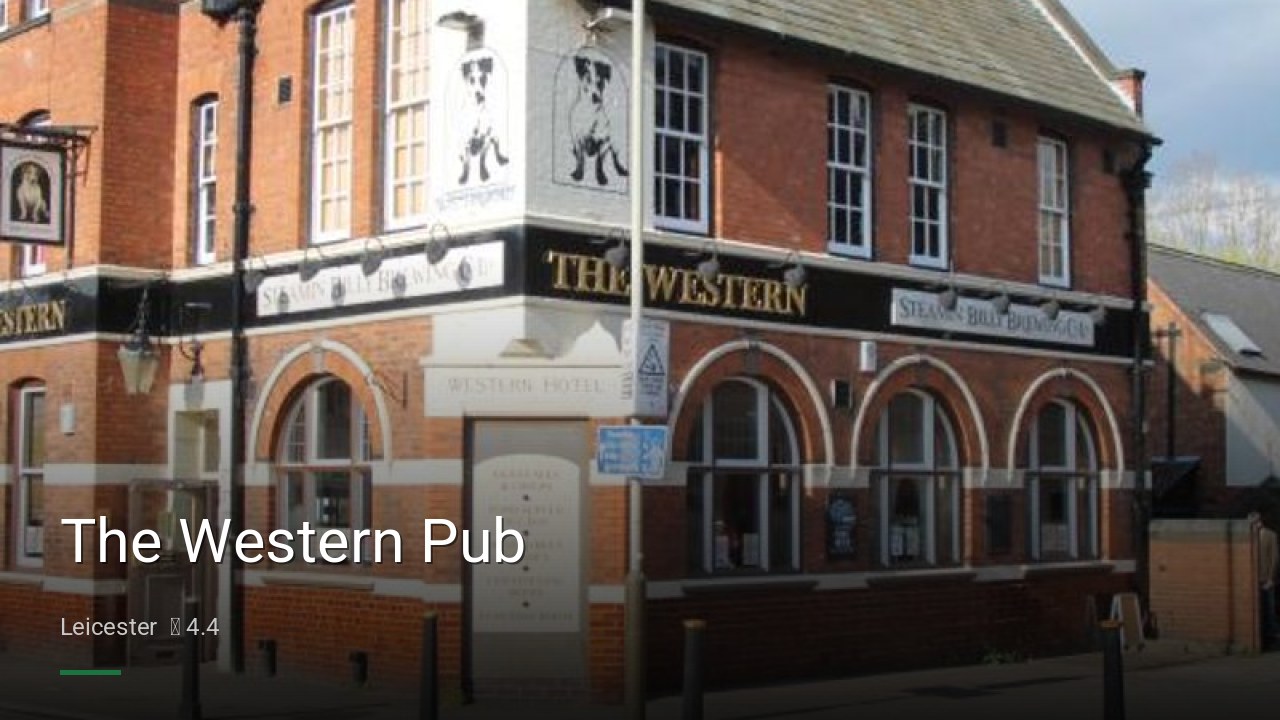 The Western Pub - Sports Bars in Leicester
