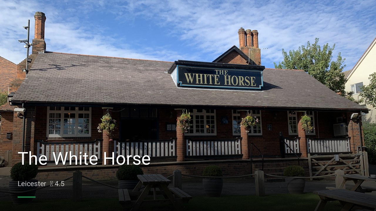 The White Horse - Sports Bars in Leicester