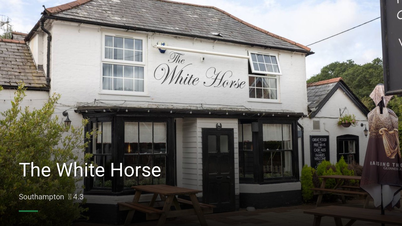 The White Horse - Sports Bars in Southampton