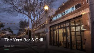 The Yard Bar & Grill — Sports bars in Oxnard