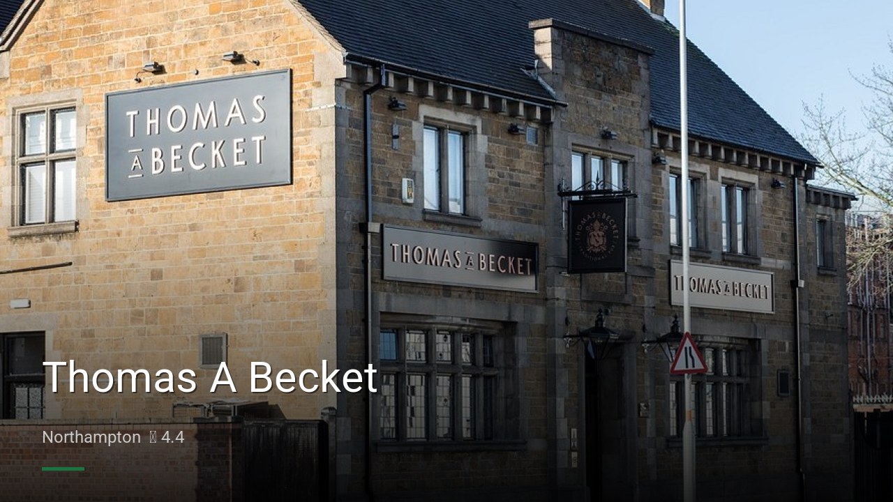 Thomas A Becket - Sports Bars in Northampton