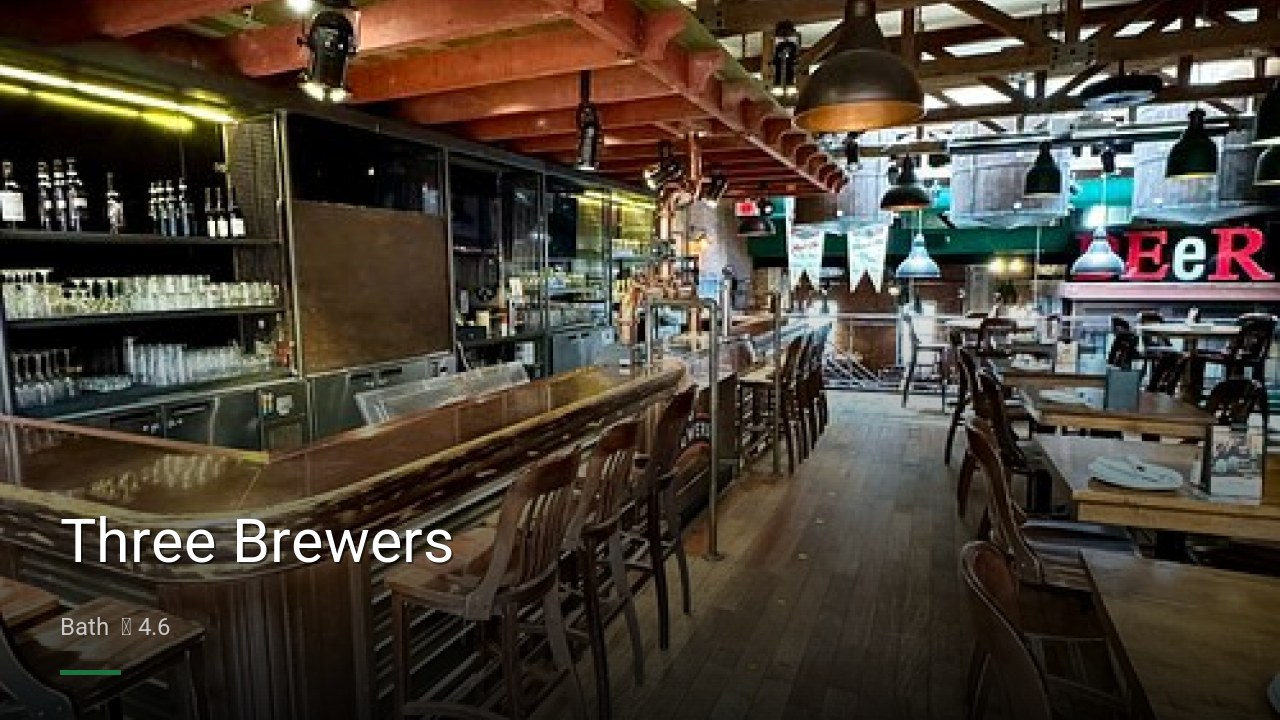 Three Brewers - Sports Bars in Bath