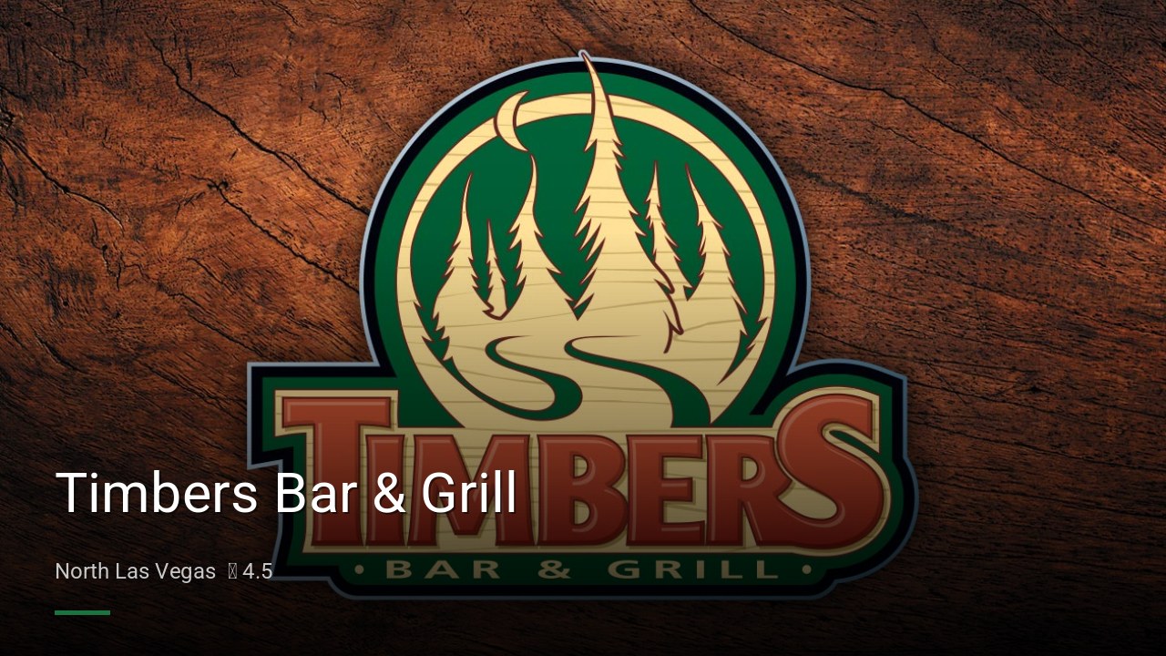 Timbers Bar & Grill - Sports Bars in North Las Vegas