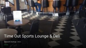 Time Out Sports Lounge & Deli — Sports bars in Colorado Springs