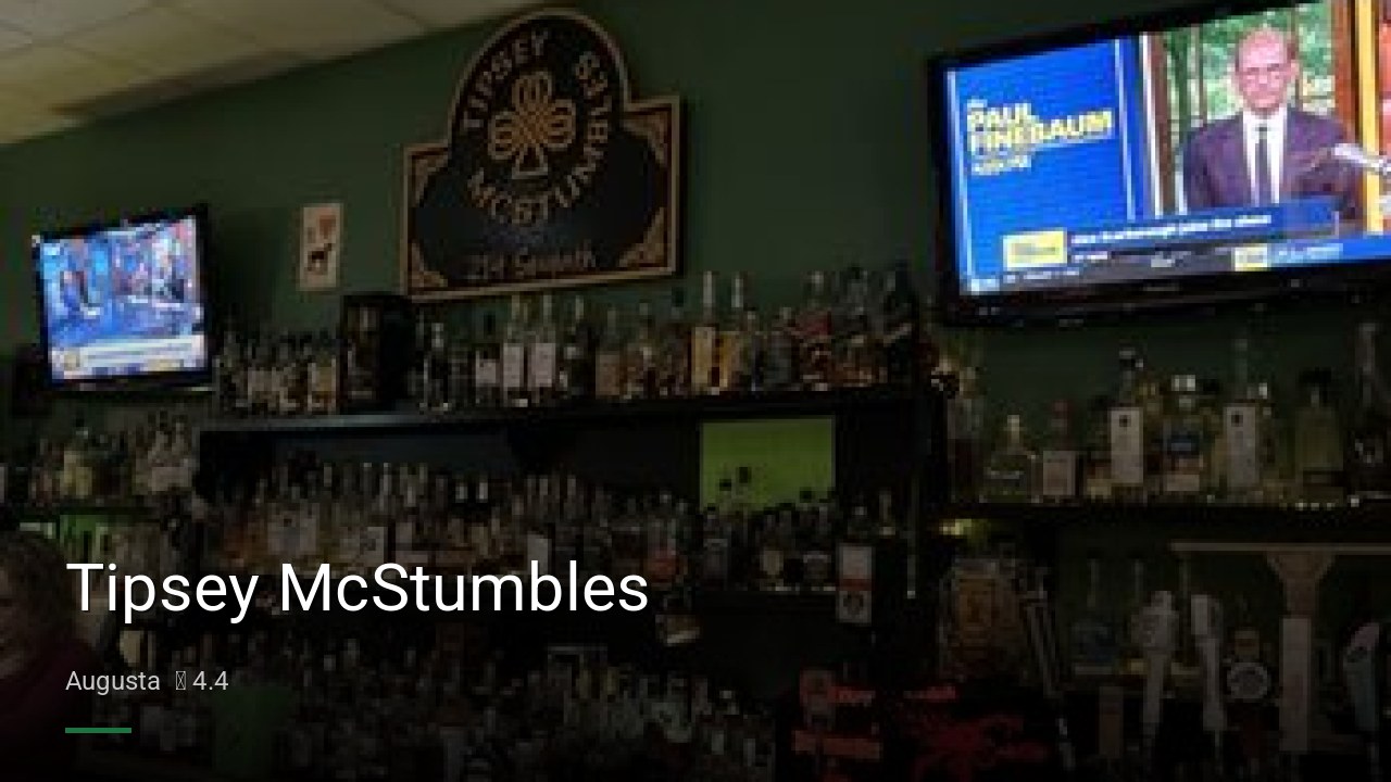 Tipsey McStumbles - Sports Bars in Augusta