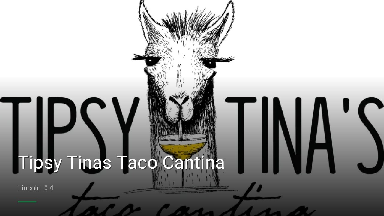 Tipsy Tinas Taco Cantina - Sports Bars in Lincoln