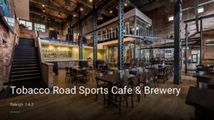 Tobacco Road Sports Cafe & Brewery — Sports bars in Raleigh