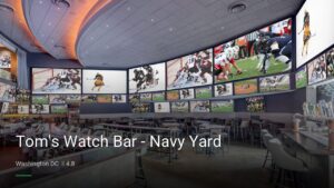 Tom’s Watch Bar – Navy Yard — Sports bars in Washington DC