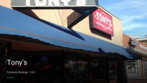 Tony’s — Sports bars in Colorado Springs