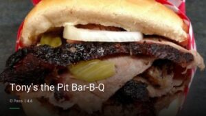 Tony’s the Pit Bar-B-Q — Sports bars in El Paso