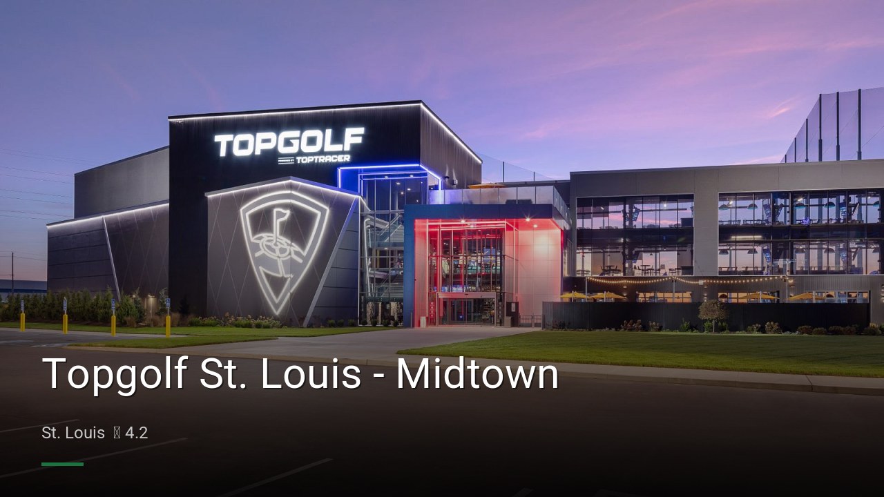 Topgolf St. Louis - Midtown - Sports Bars in St. Louis