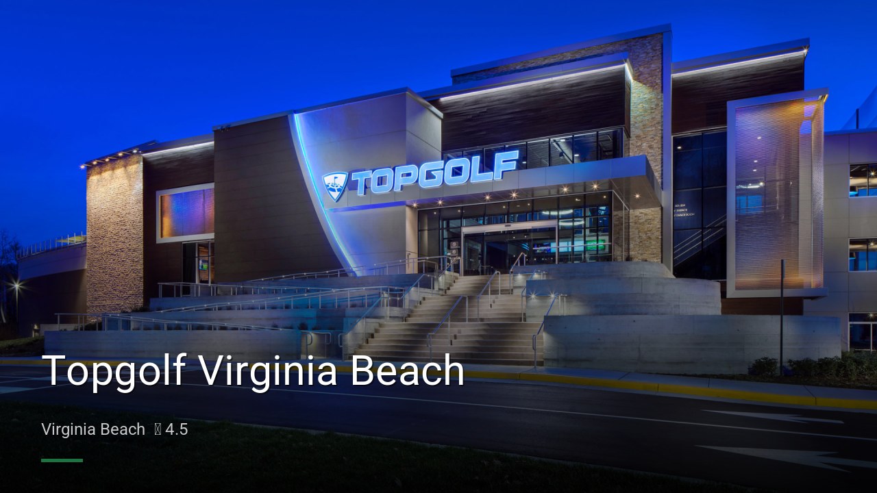 Topgolf Virginia Beach - Sports Bars in Virginia Beach