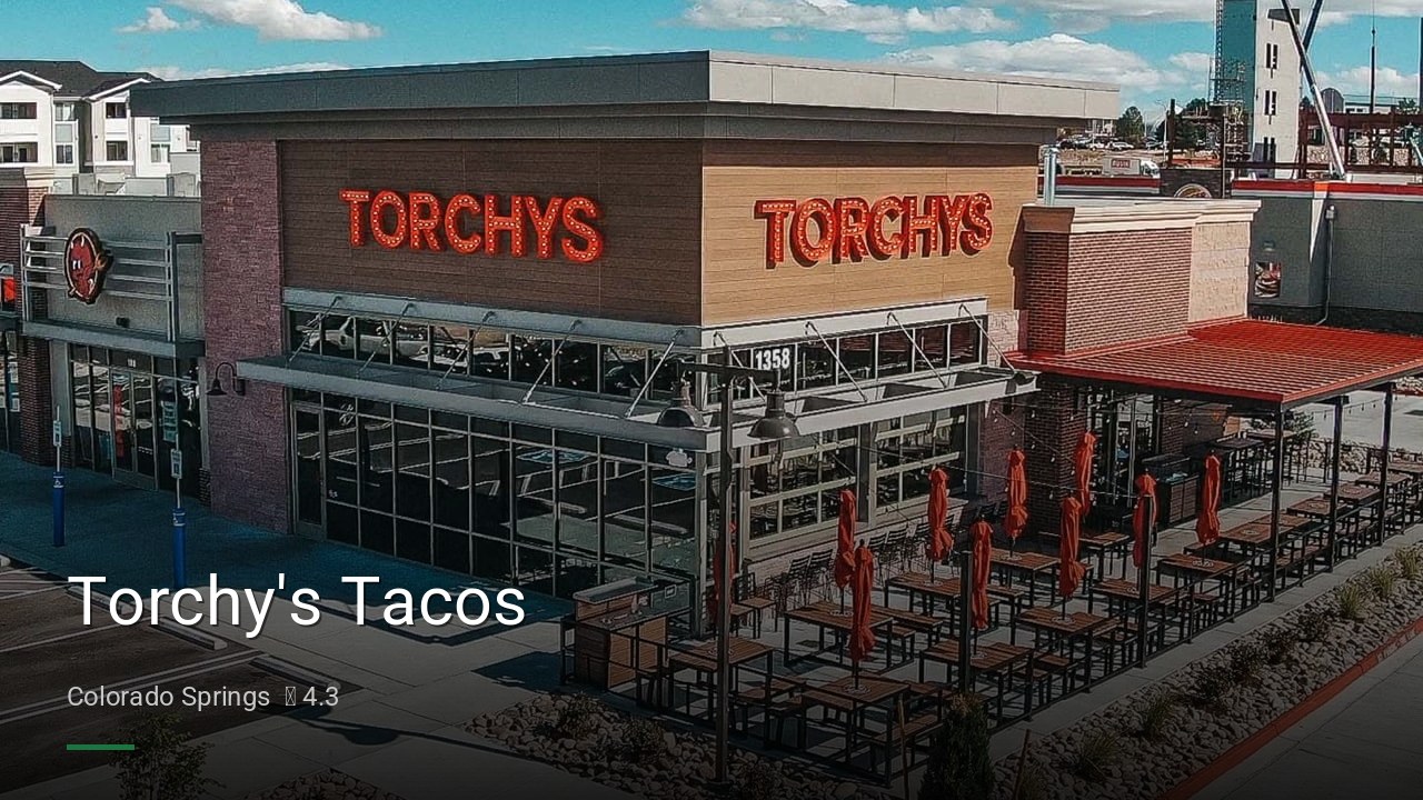 Torchy's Tacos - Sports Bars in Colorado Springs