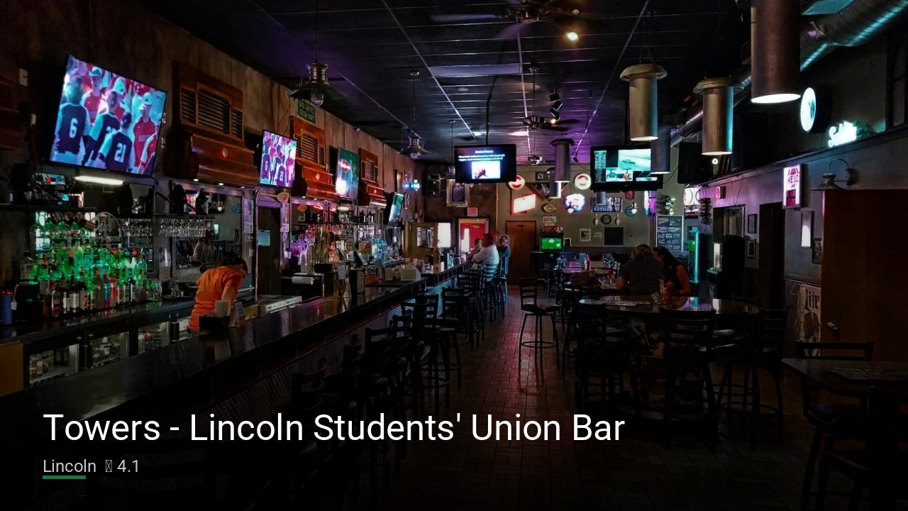 Towers – Lincoln Students’ Union Bar — Pubs in Lincoln
